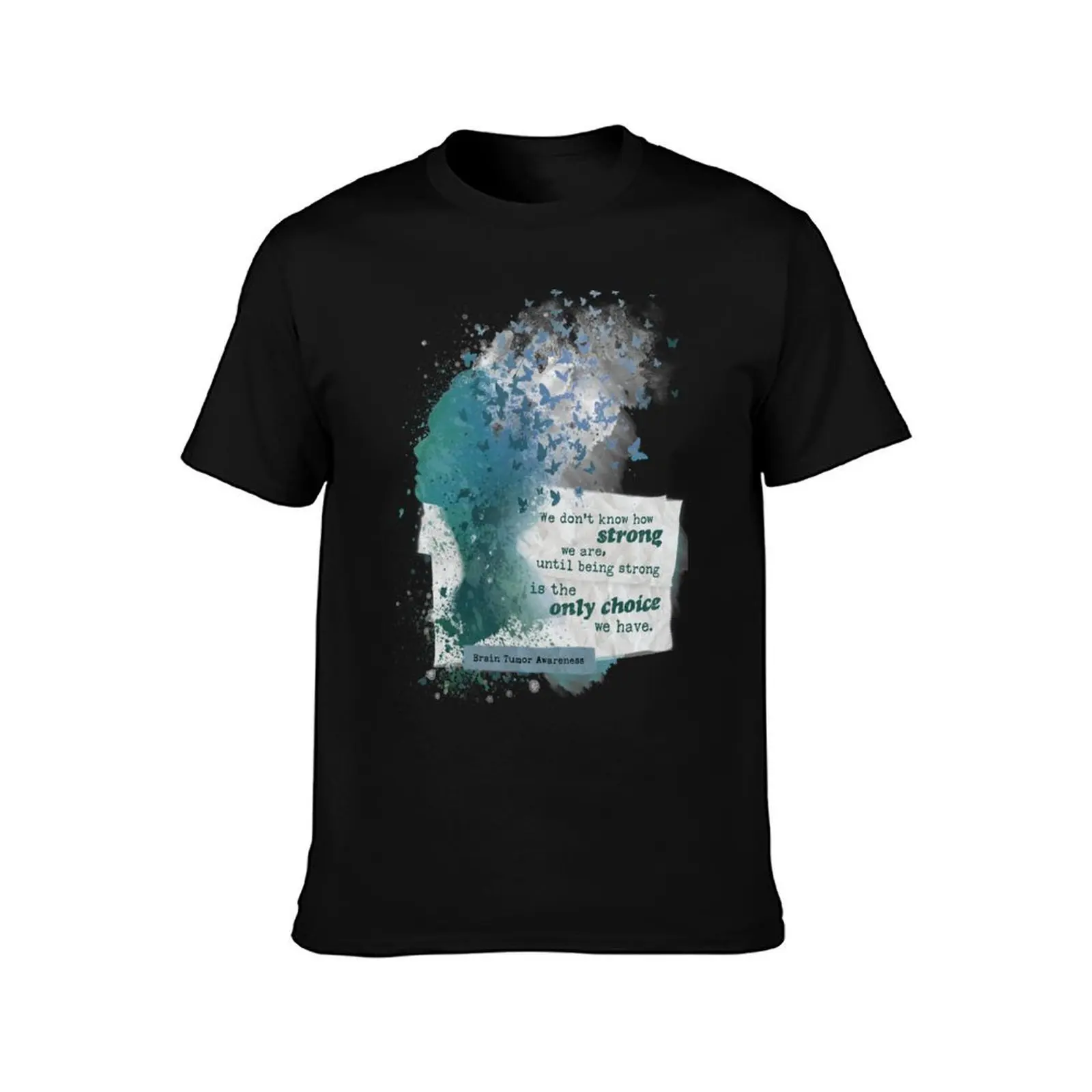 Brain Tumor Awareness, Brain Tumour Research, Go Gray in May T-Shirt Work Style Casual T-Shirt