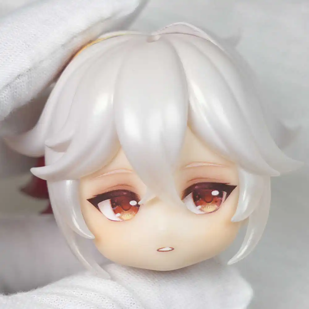 Genshin Impact Kaedehara Kazuha Ob11 Faceplates GSC adesivo per l'acqua fatto a mano accessori per bambole per il viso puntelli per giochi Anime Figure Toy Kid