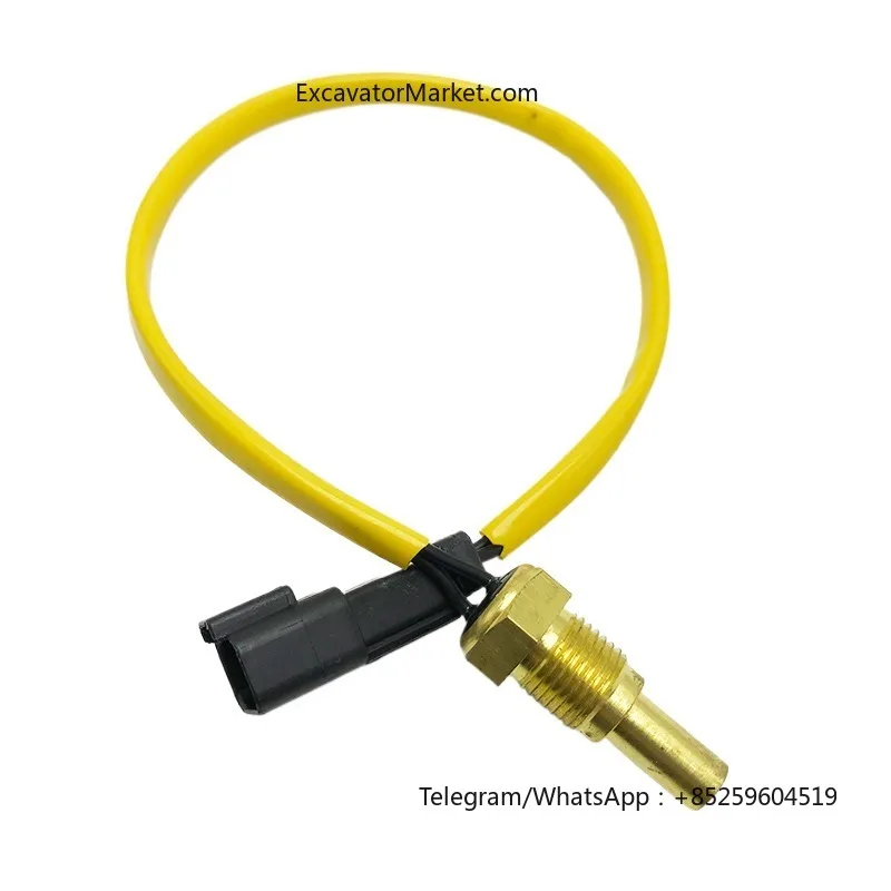 For Caterpillar Cat306d/307d/312b/320b/c/d Water Temperature Sensor Sensing Plug excavator Parts