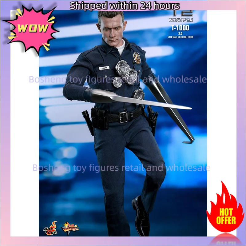 Original Hot Toys HT MMS774 Terminator 2 Judgment Day T-1000 2.0 1/6 scale In Stock Anime Customized Gifts Toys