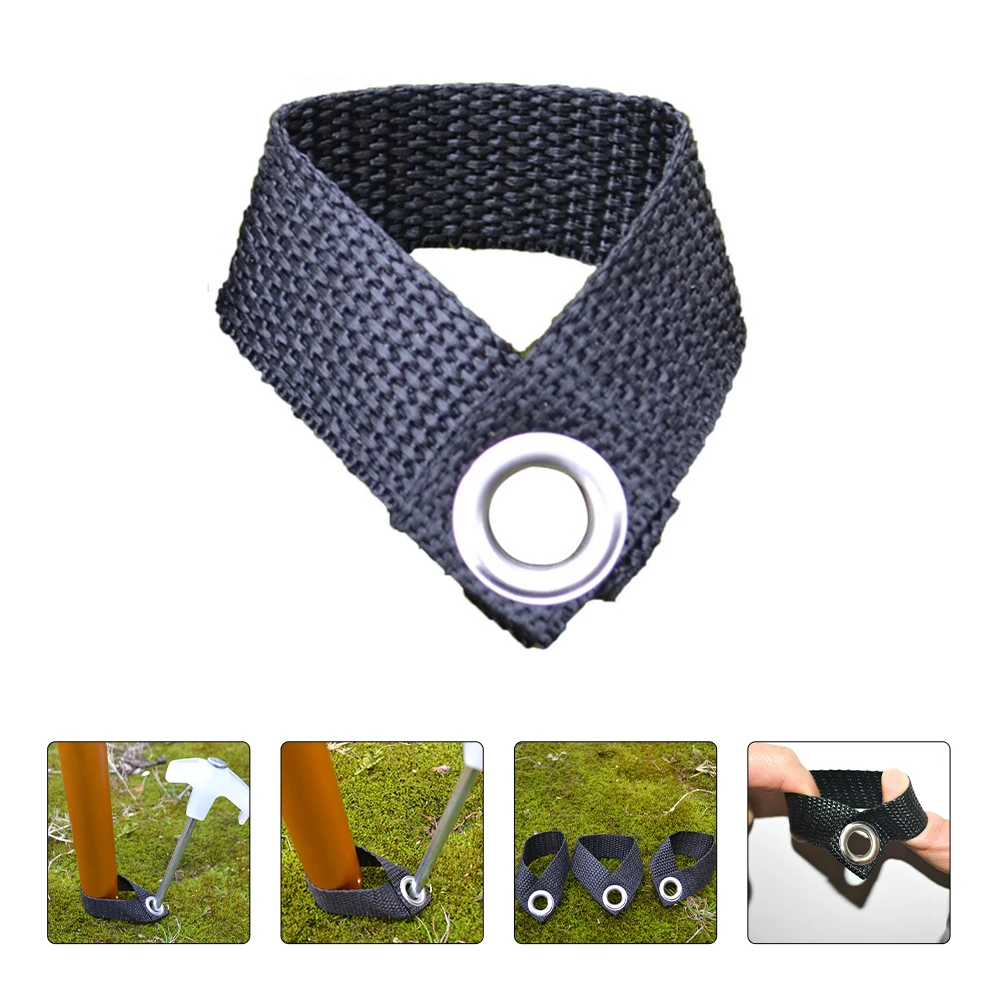 

8Pcs Camping Clamps Tent Nail Fixing Buckle Secure Hold for Outdoor Canopy Awnings Rod Retainers Portable Compact Design