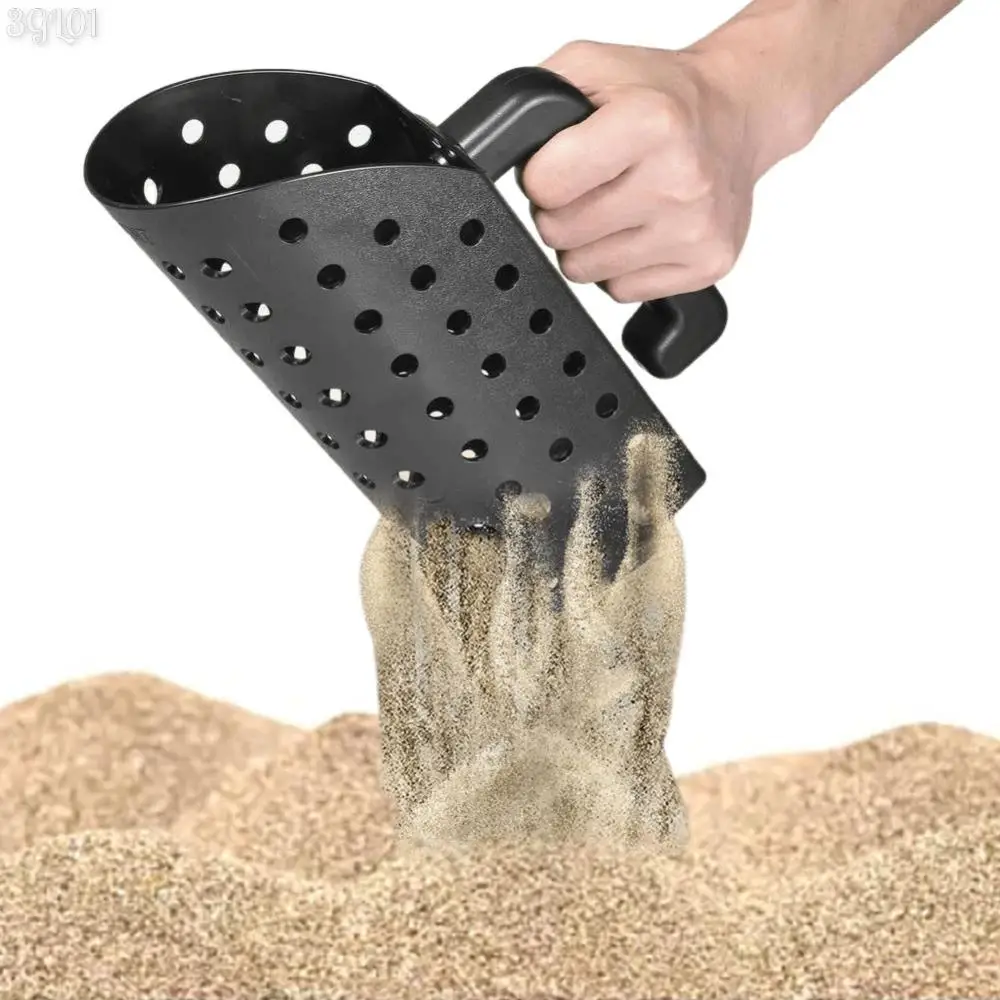 

ABS Plastic Beach Shovel Sand Scoop Beach Gold Digging Filter Tool for Beach Metal Detecting Accessories for Kids Adults