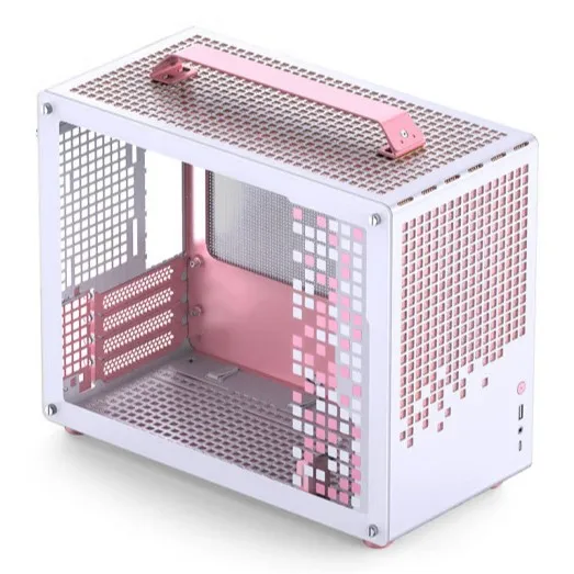Jasper Z20 MATX desktop small chassis 2mm steel plate integrated bending, removable handle design