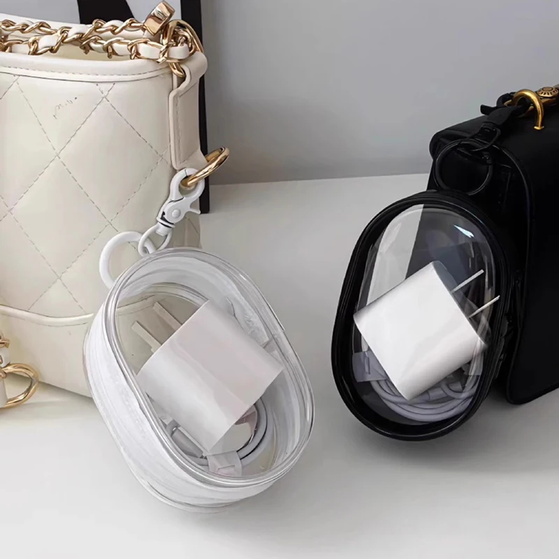 Cute Doll Bag Organization With Keychain Dustproof Case Jewelry Organizer Transparent Storage Box Pouch Mystery Box Plastic Box