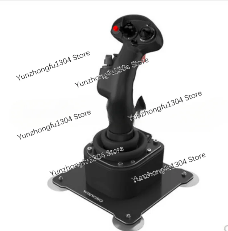 Imagem -02 - Completo Metal Flight Simulator Joysticks Dcs Rod Cabeça Trocável F16 Wing Win F18 Joysticks