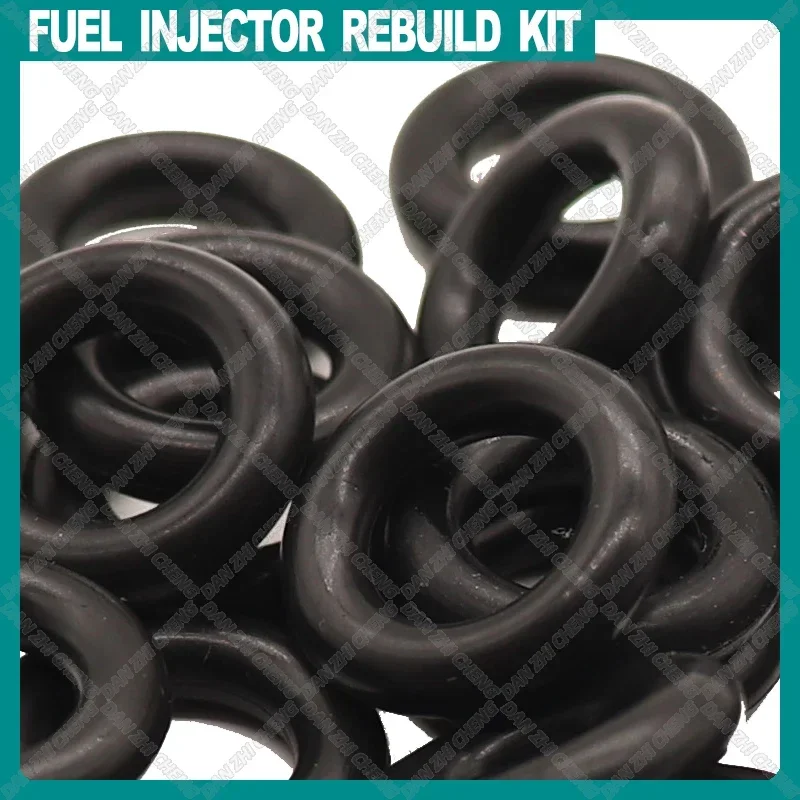 1000pieces Fuel injector lower orings rubber seal 14.5*3.25*8mm for BMW Audi Nissan Siemens injector 1439800 1427240