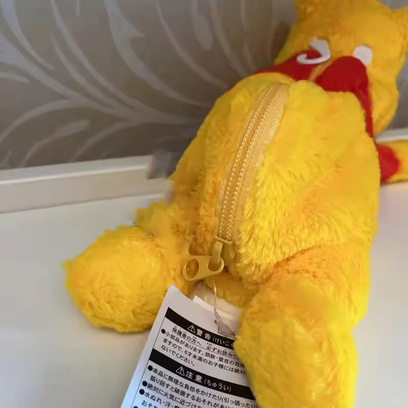 ويني ذا بوه غرزة أرقام القلم حقيبة لطيف ويني بوه صندوق أدوات مكتب طالب سعة كبيرة صندوق رصاص أفخم دمية القلم حقيبة هدية #5