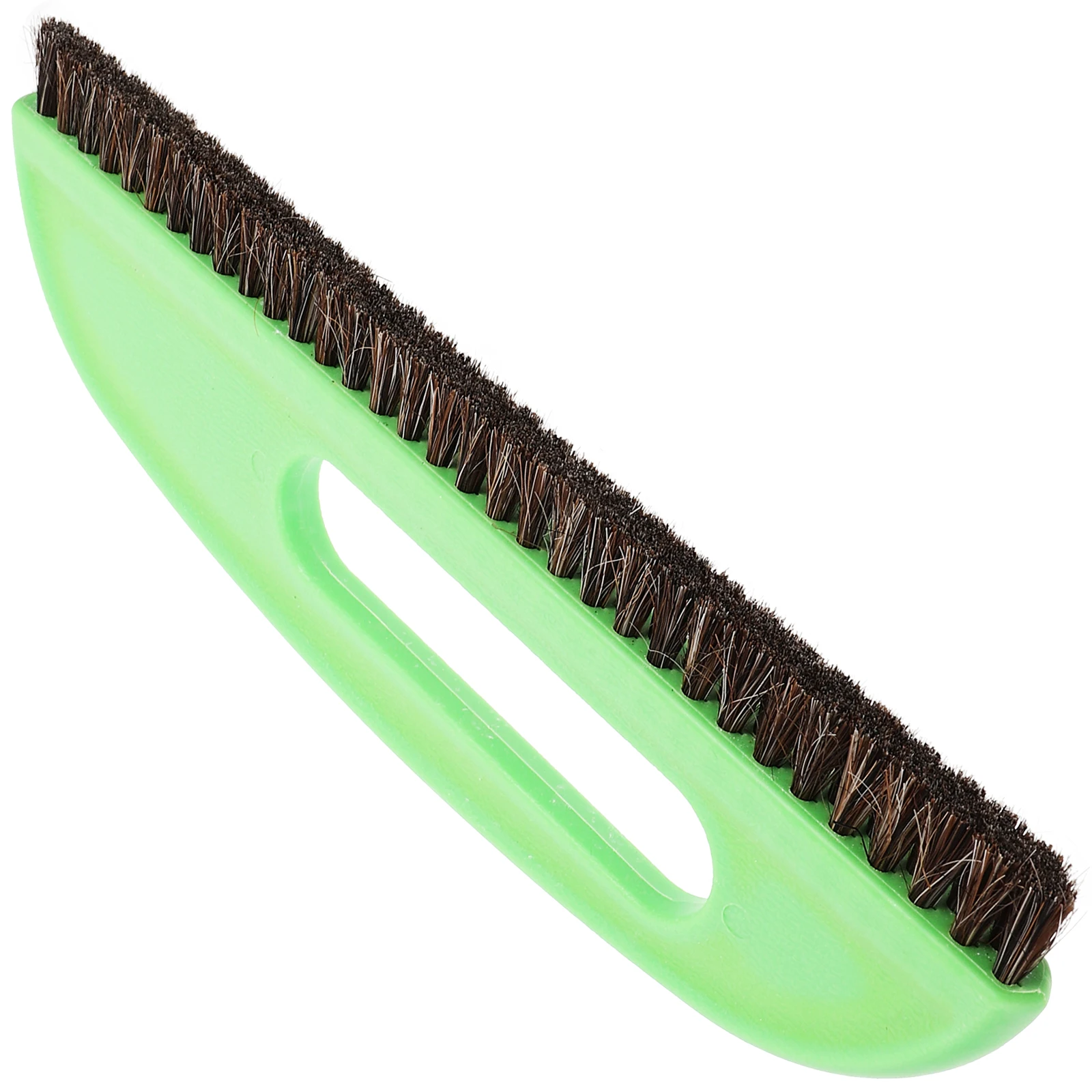 Wallpaper Hanging Brush Green Heavy Duty Horse Hair Bristle Construction Tool for Seamless Application Ergonomic Handle
