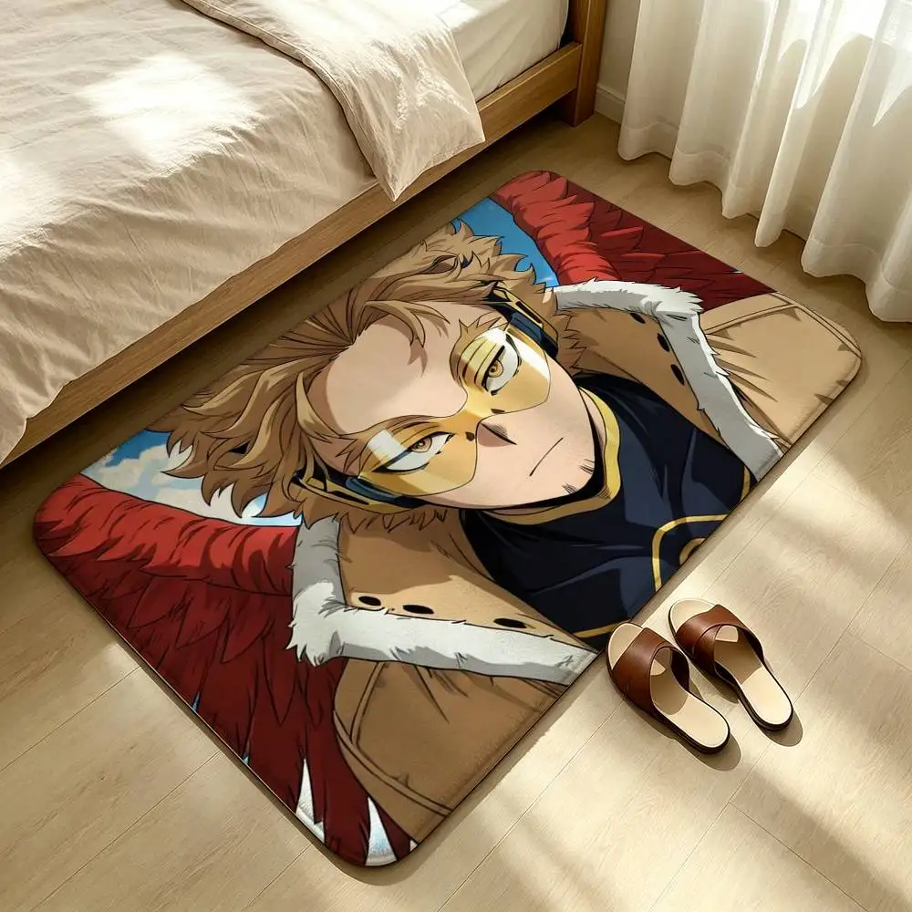 BNHA Hawks M-MHA Shower Room Absorbent Small Floor Mat Soft Comfortable Decorative Foot Mat