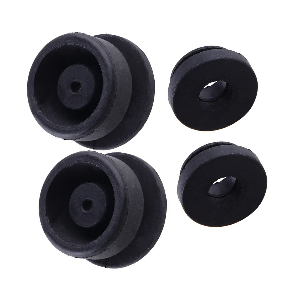 Rubber Radiator Support Bushings Kit 2 Upper 2 Lower for Honda For Accord For Civic Odyssey City For Pilot 1990-2017 Model Years