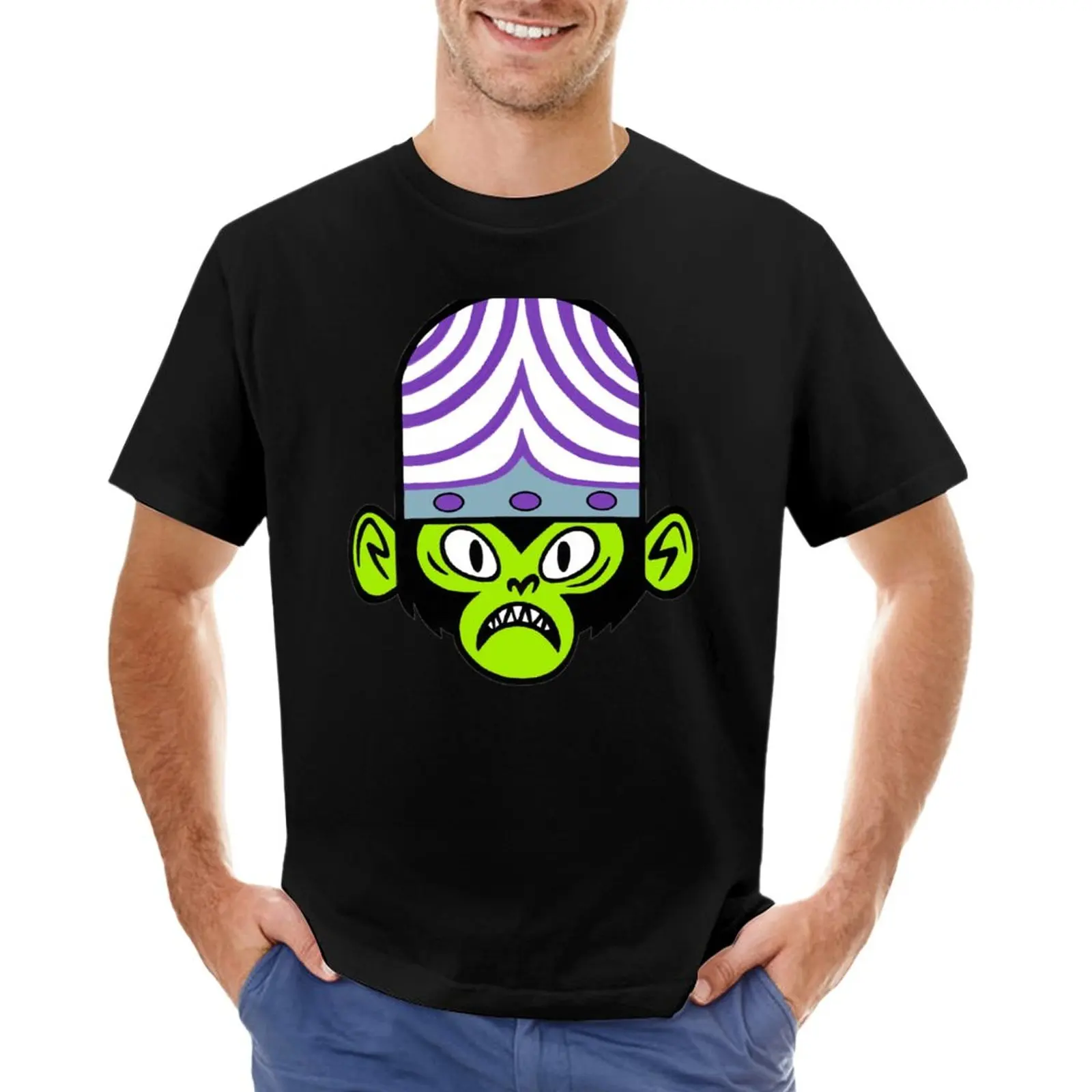 T-shirt Mojo JoJo PowerPuff pour homme, vêtement court