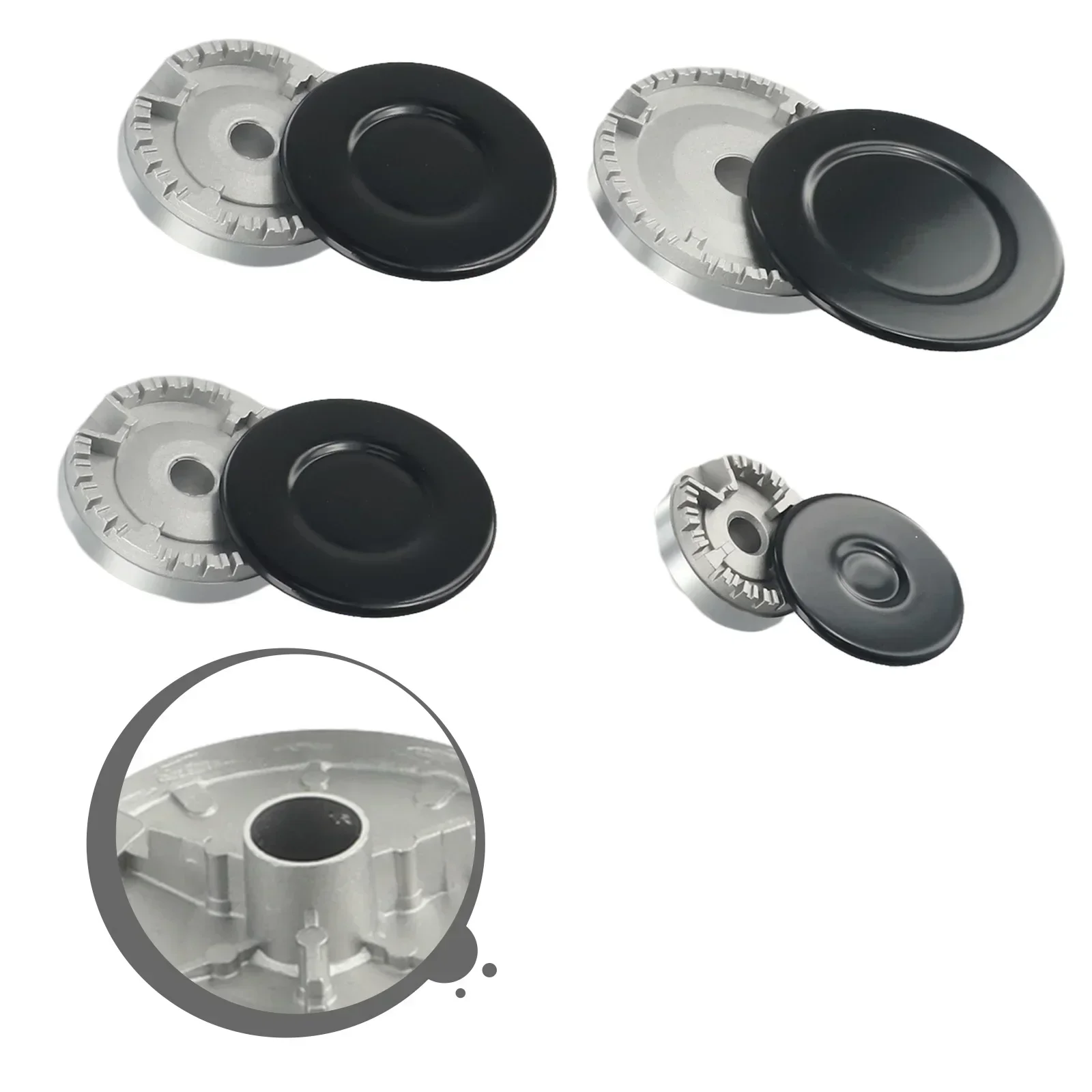 

For Kitchen For SABAF Kitchen Oven Gas Hob Upgrade Cooker Hat Set Easy Gas Handles Distribution Hob Oven Practical