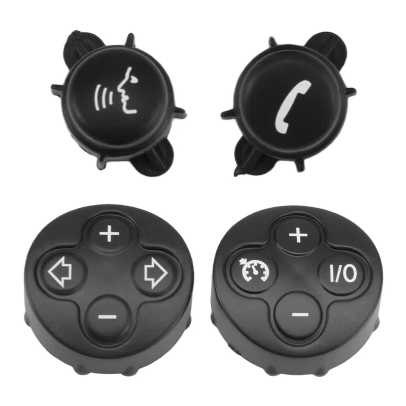 L10A For MINI Cooper R55 R56 R57 R58 R59 R60 Compatible Car Steering Wheel Push Button Cruise Control Switch Cover