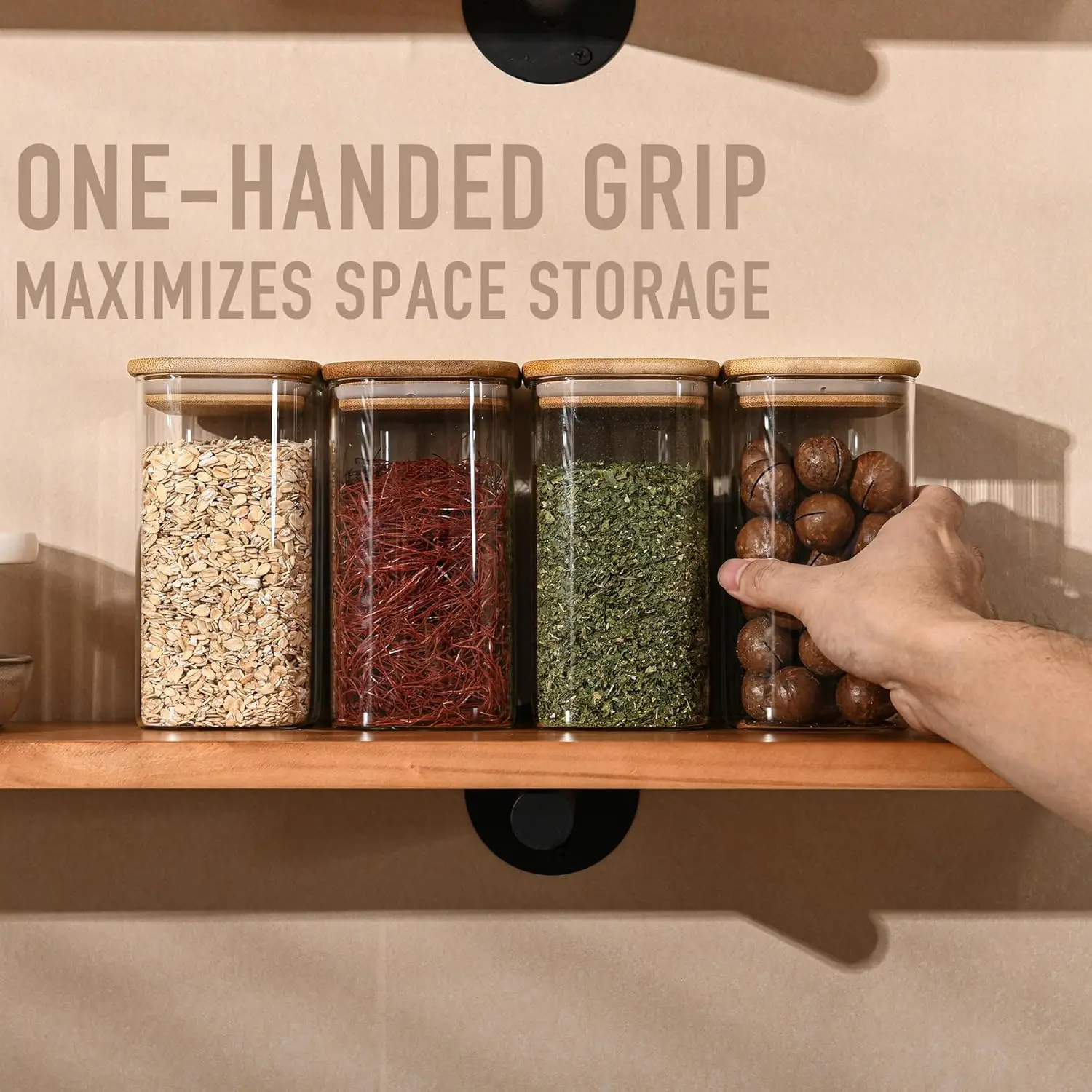 37oz Rectangle Airtight Glass - Food Storage Jars & Containers reseña y precio
