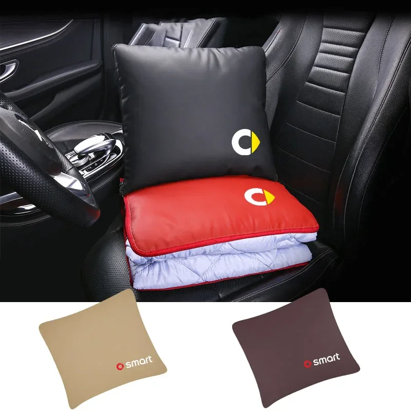 Four seasons car quilt multifunctional pillow Blanket For Smart Smart EQ Fortwo Forfour 452 453 Roadster #1 #3 Forjeremy