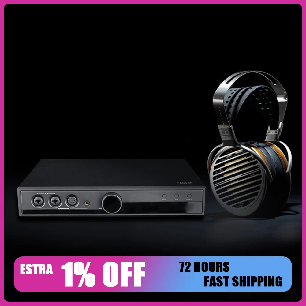 

HIFIMAN × GOLDENWAVE PRELUDE Fully Balanced Class A Headphone Amplifier