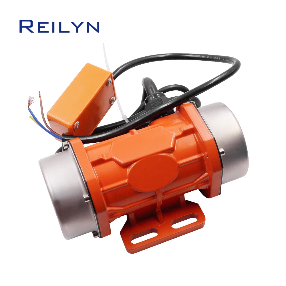 Concrete Vibrator Motor 220V 3600rpm Single Phase Aluminium Adjustable Motor for Filter Food, Grain, Construction Concrete