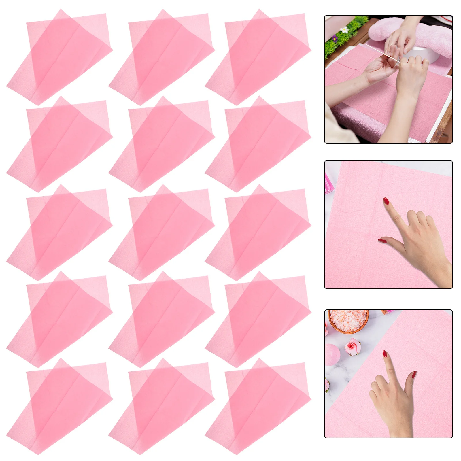 

125Pcs Disposable Nail Table Mats Waterproof Oil-Proof Non- Manicure Desk Sheets Salon Supplies Nail Supplies