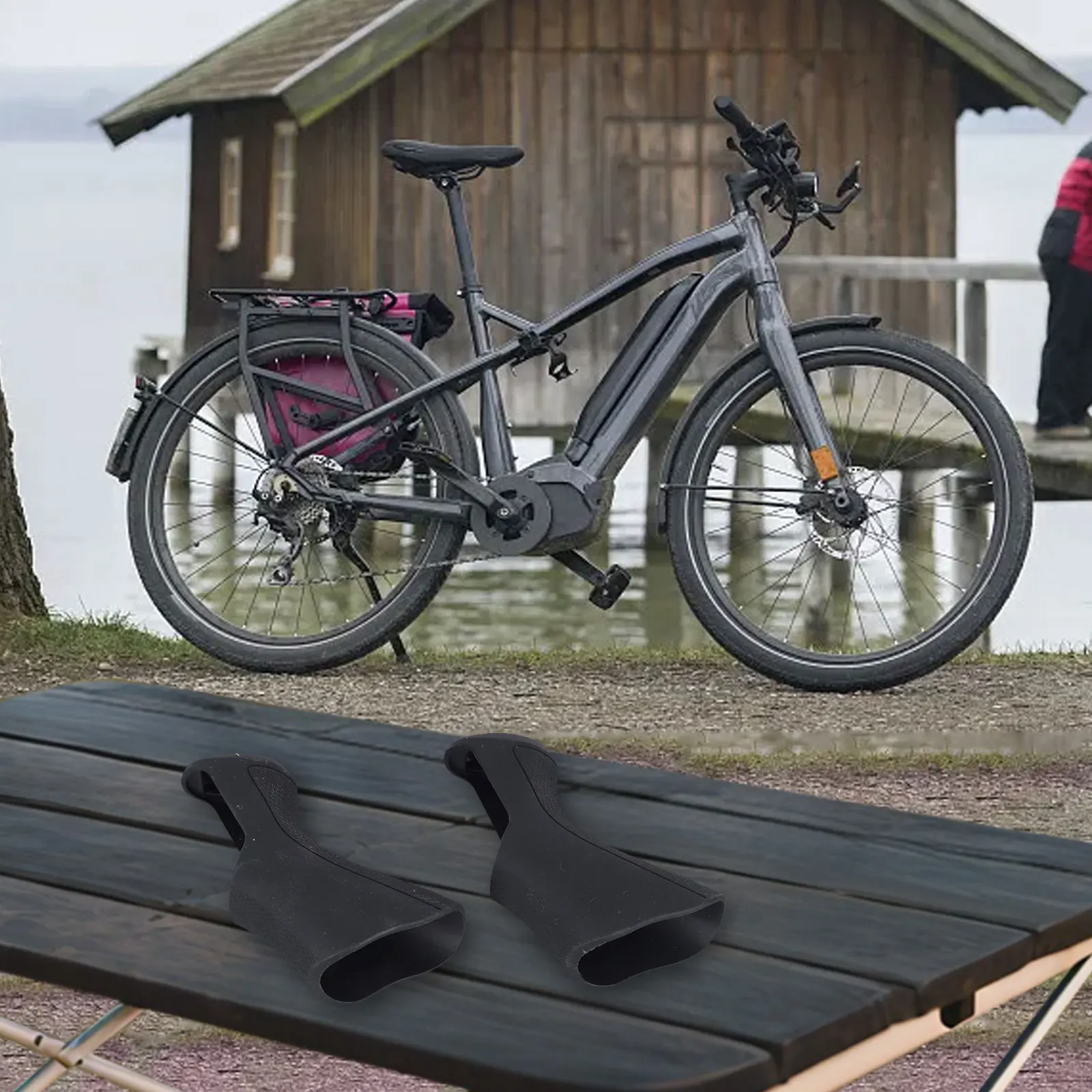 

Road-Bike Bicycle Brake Gear Shift Covers Hoods For-Ultegra For Di2 ST-6870 1pair Gear Shift Covers Parts