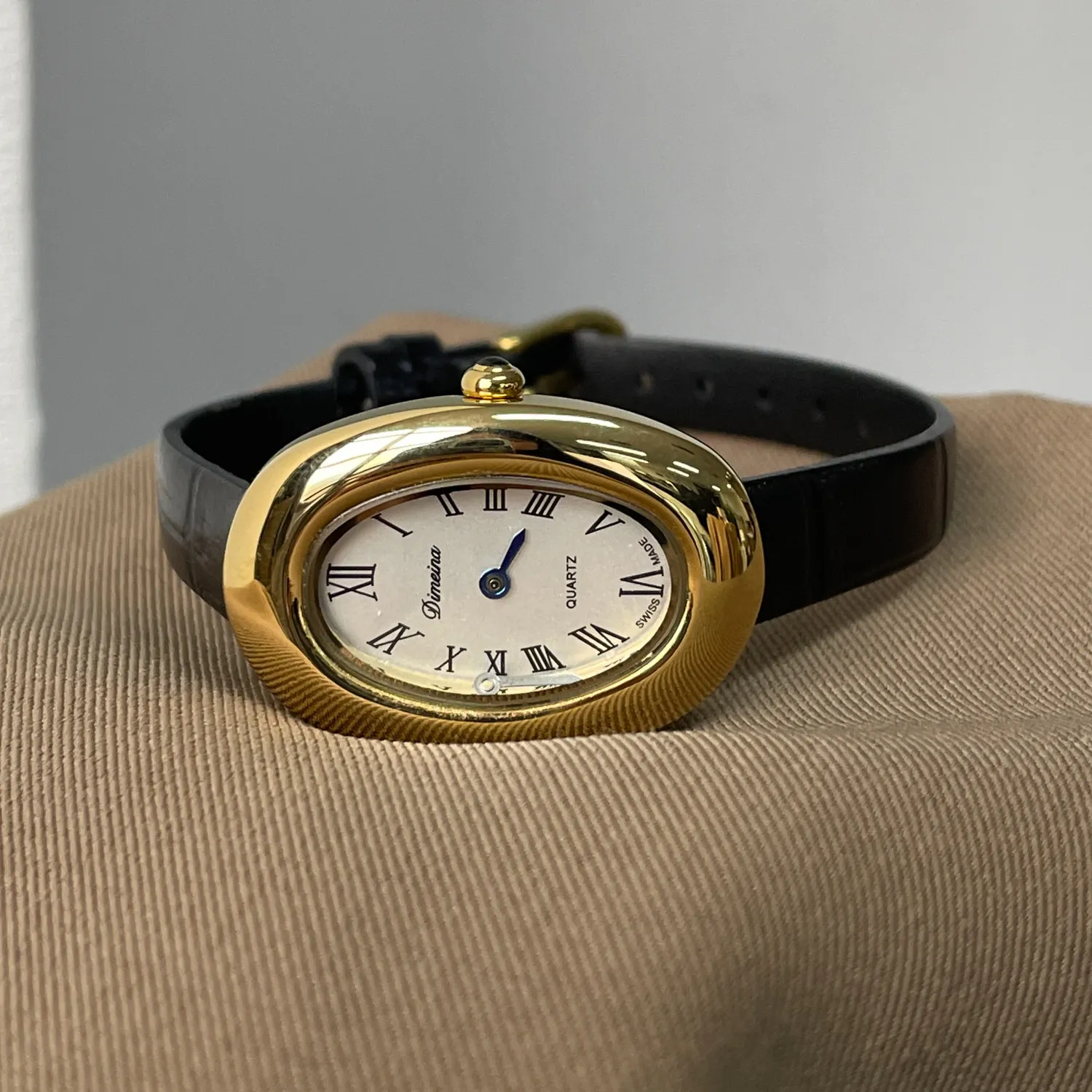 Oval Retro Style Women'S Watch Authentic Brand Wristwatch High-End And Elegant Women'S Watch New 2026 Model, Women'S Accessories