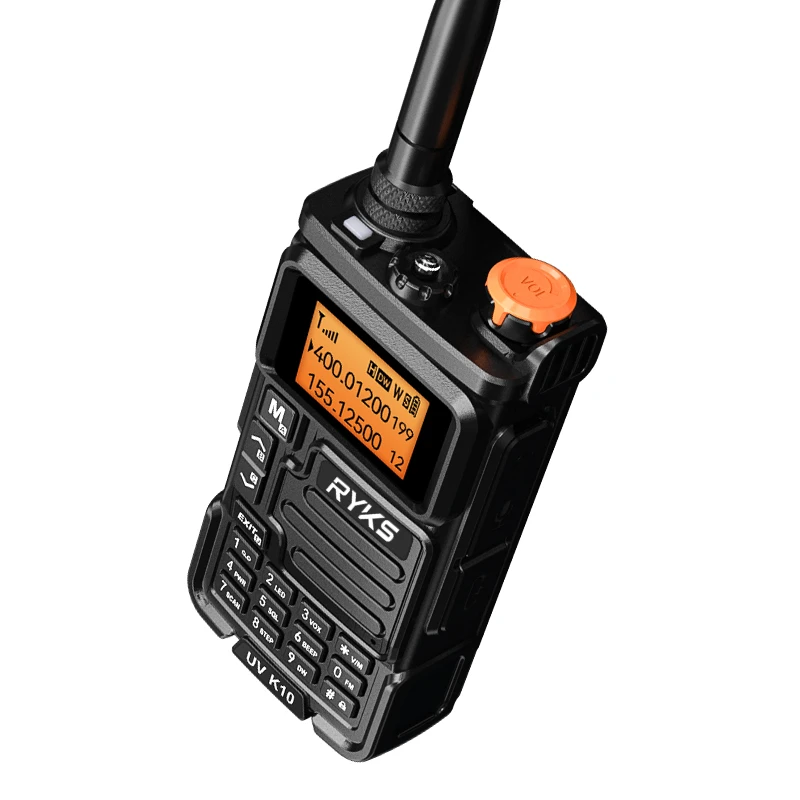 Imagem -03 - Walkie Talkie de Banda Dupla de Alta Potência Transceptor de Longo Alcance Rádio Bidirecional Carregador tipo c 510 km 8w