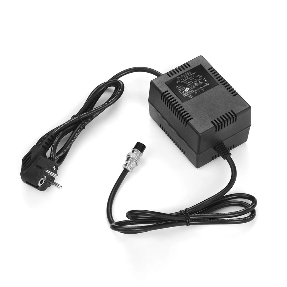 High-Power Mengpaneel Mixer Voeding AC Adapter 17V 1600ma 60W 3-Pins Connector 220V Ingang Eu Stekker Voor Yamaha Mg16/6fx/Mg