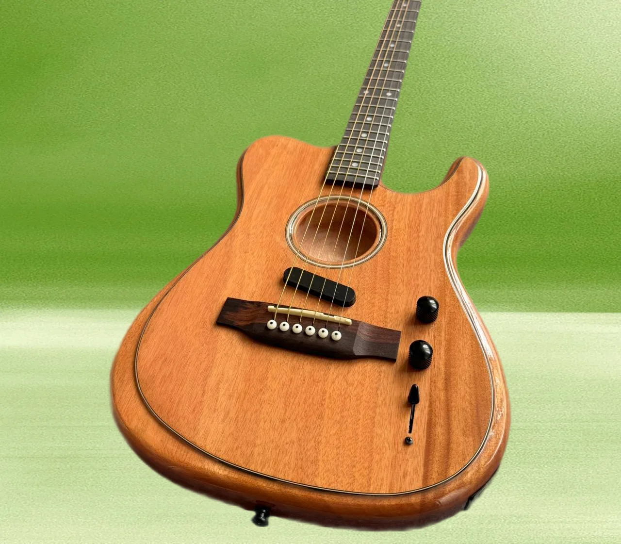 2026 hot High quality round hole semi-hollow Jazz guitar, wooden bridge, wooden string version, in stock