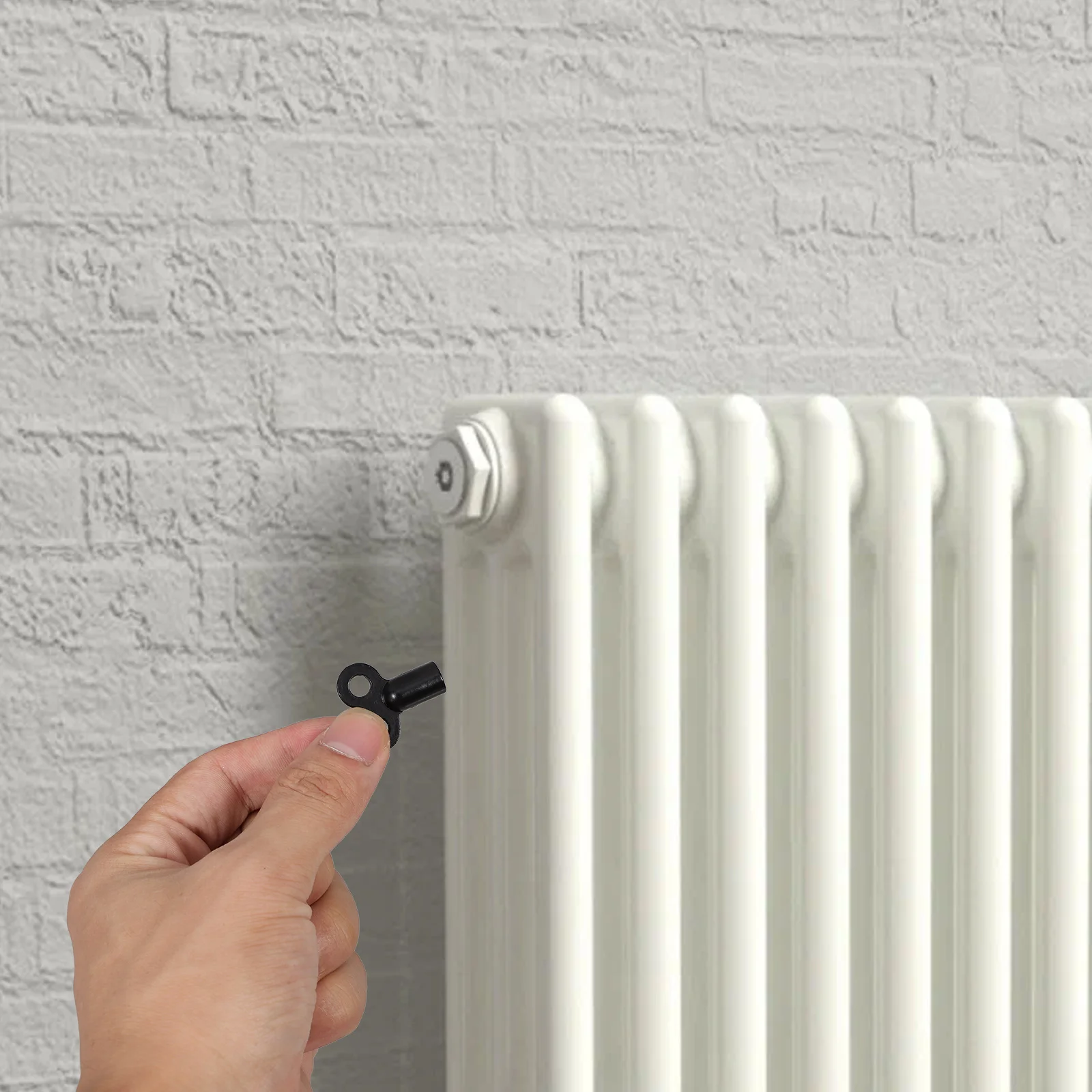 

10pcs Radiator Bleed Key Zinc Alloy Plumbing Tool For Air Vent Heater Valve Water Shut Off Exhaust Valve Multi-Functional