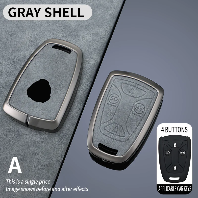 Car Key Case for SAAB Scania Truck DC13 4X2 6X2R 143 148 141 R S G P Series 540S GRS890 GRS905 Keychain Cover Fob Accessories