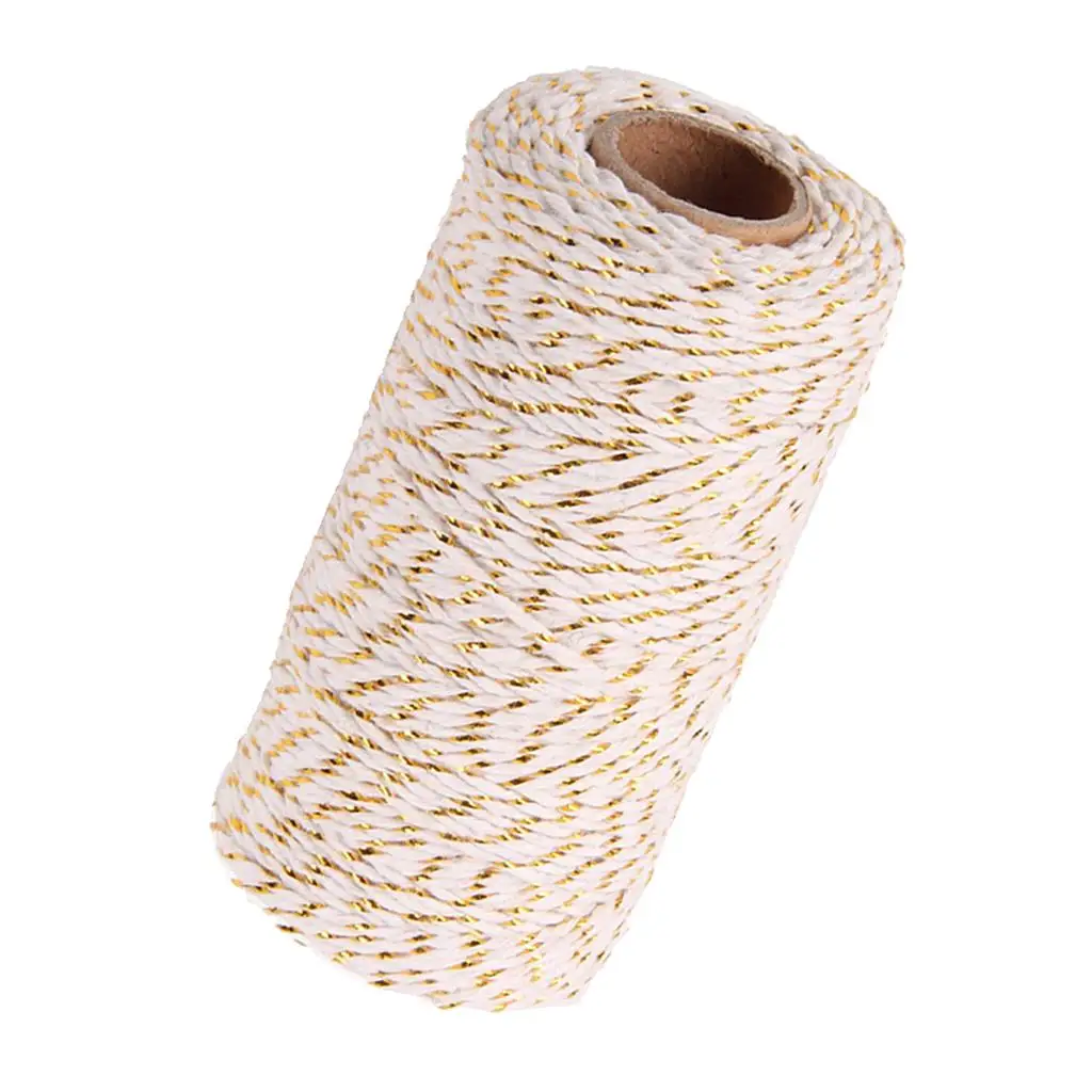 5x Twine 328 Feet Rope String Wedding Crafts,Christmas Gift Wrap