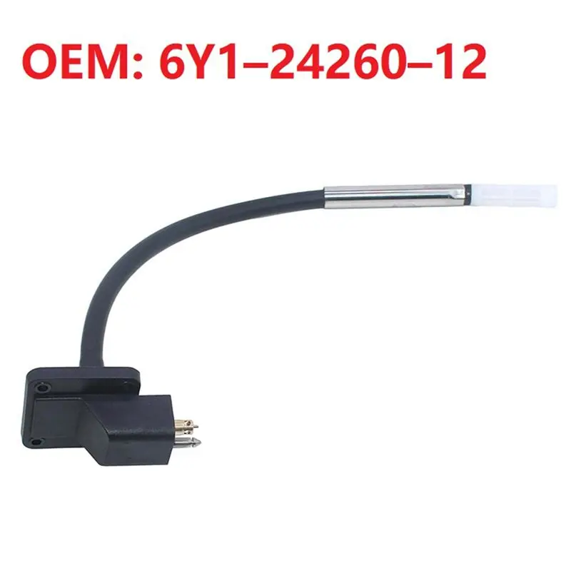 6Y1-24260-12 6Y1-24260-10 6Y1-24260-12-00 Fuel Tank Connector Fitting With Hose For 12L 24L Boat Outboard Engine-A54R