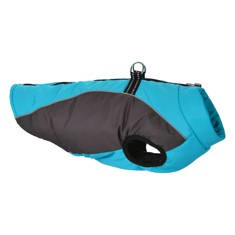 Winter Dog Clothes For Small Dogs Cats Waterproof Pet Warm Reflective Vest Jackets With D-ring Chihuahua French Bulldog Coats