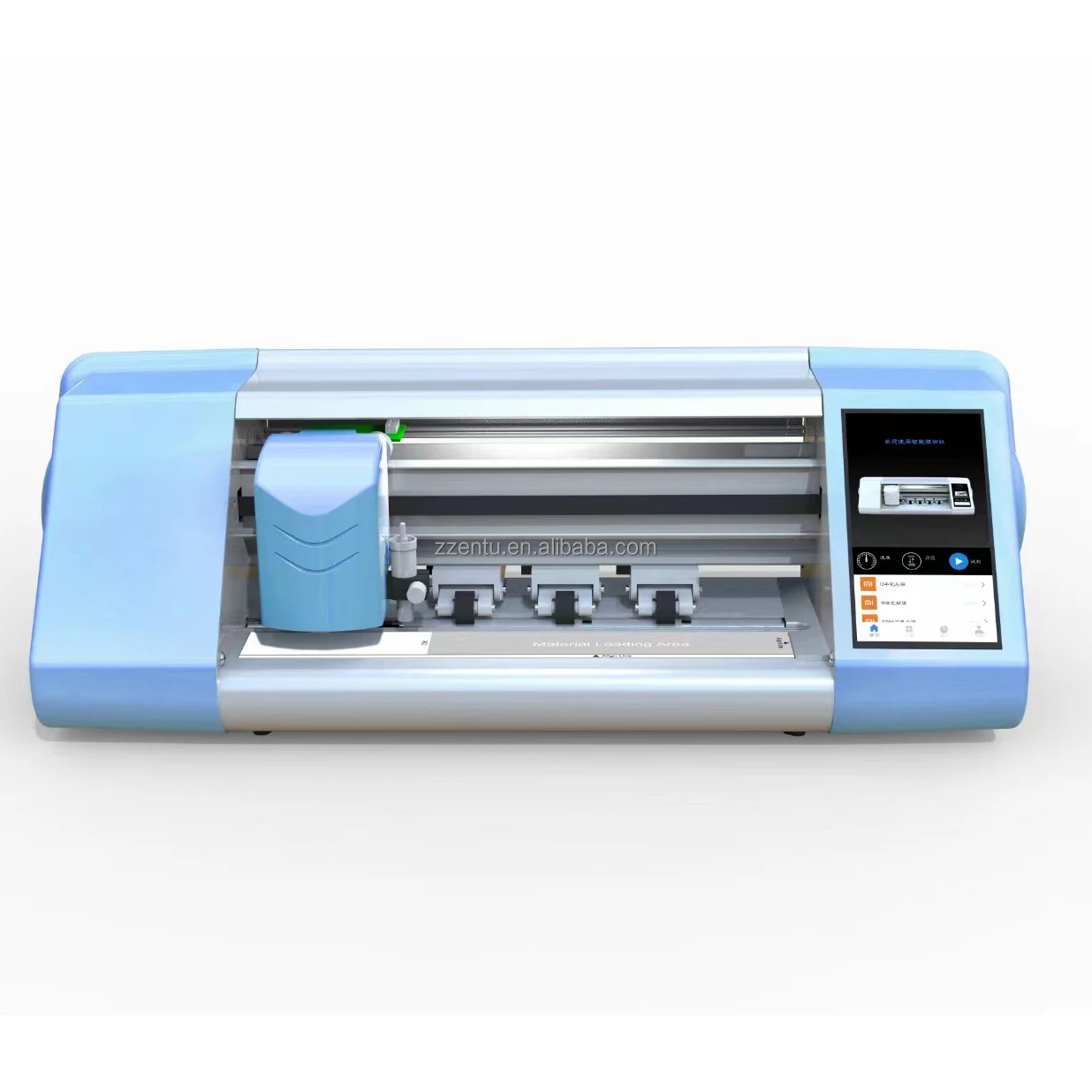 2024 High Quality Automatic Hydrogel TPU Plotter Machine For Cutting Mobile Skin Screen Protector Cutter Machine