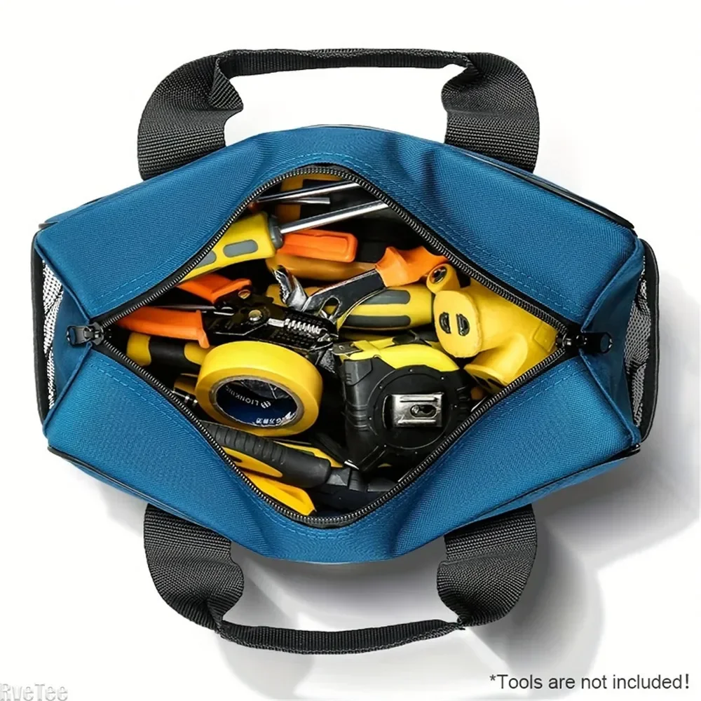 툴팩 내구성 캔버스 휴대용 다기능 수리 전기 및 목공 특수 내마모성 두꺼운 큰 가방