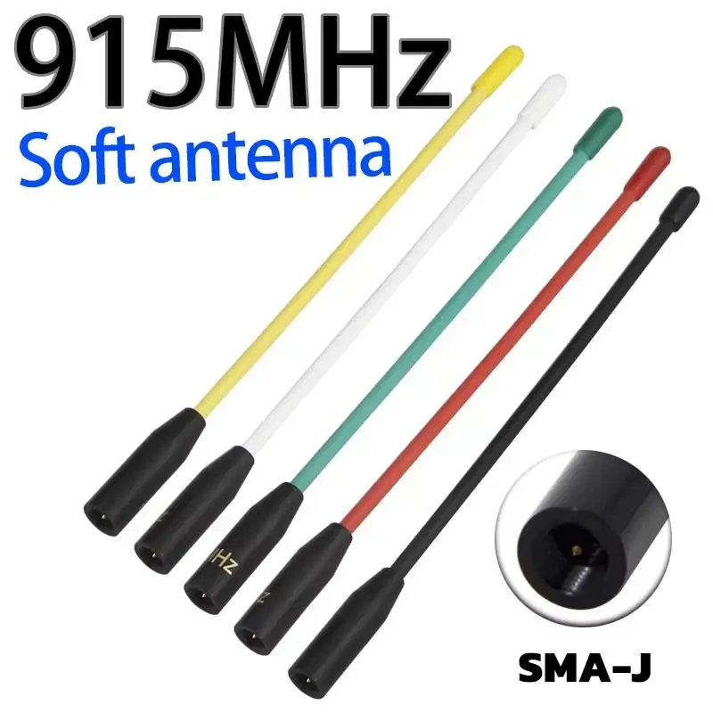 1Pcs Long Range SMA Male Omni Antenna Colours 915MHz Whip Antenna 902-928MHz 906MHz 923MHz For Meshtastic LORA32 ESP32 Module
