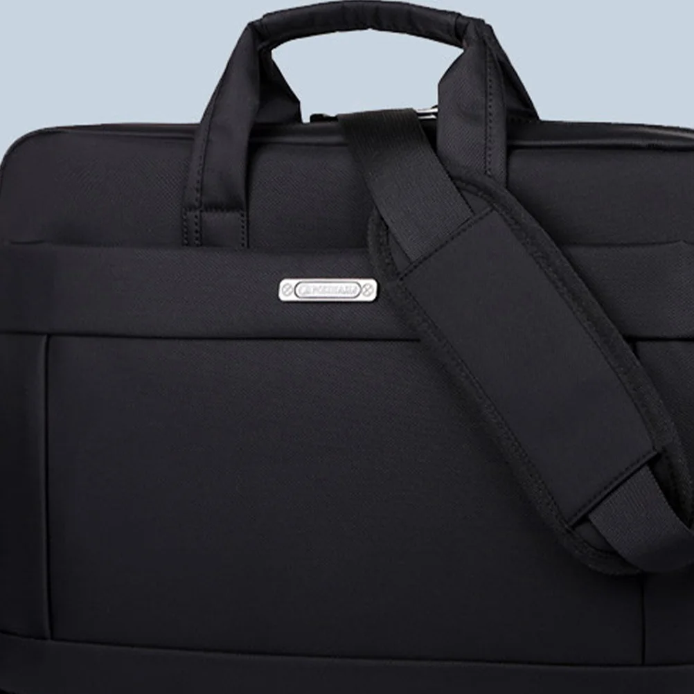 

Black Laptop Carrying Bag Strap Replacement Crossbody Durable Shoulder Sling Belt Wide Strap for Handbags Clutches Messenger