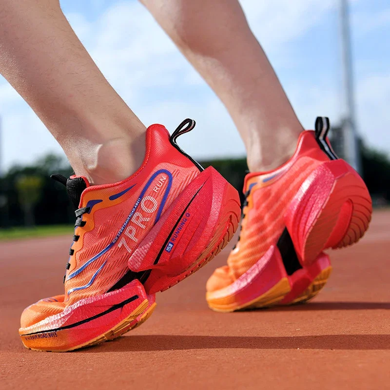 Sneakers for Men Summer Full-length Carbon Plate Running Shoes Lightweight Outdoor Non-slip Training Shoes Men\'s Tennis Shoes