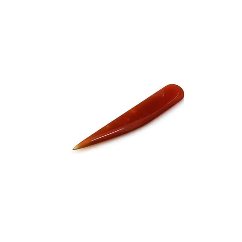 1pcs Length 7cm 8cm 10cm Natural Real Agate Knife For Gold Sliver Jewellery Tool Burnisher Polishing Cleaning Wiping Accessories