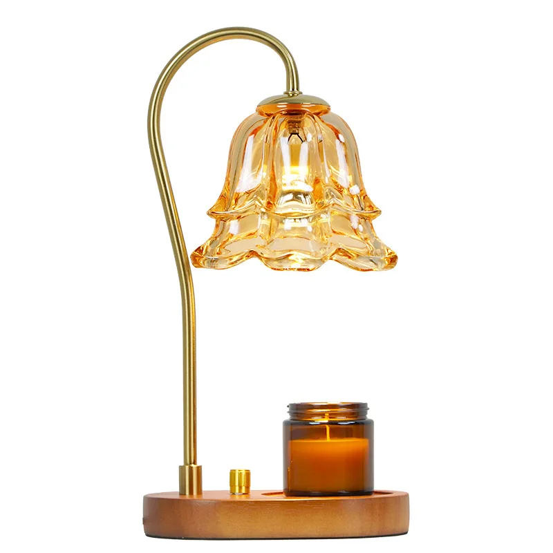 

Lamp bedside high-end light luxury retro home no fire fragrance romantic atmosphere light