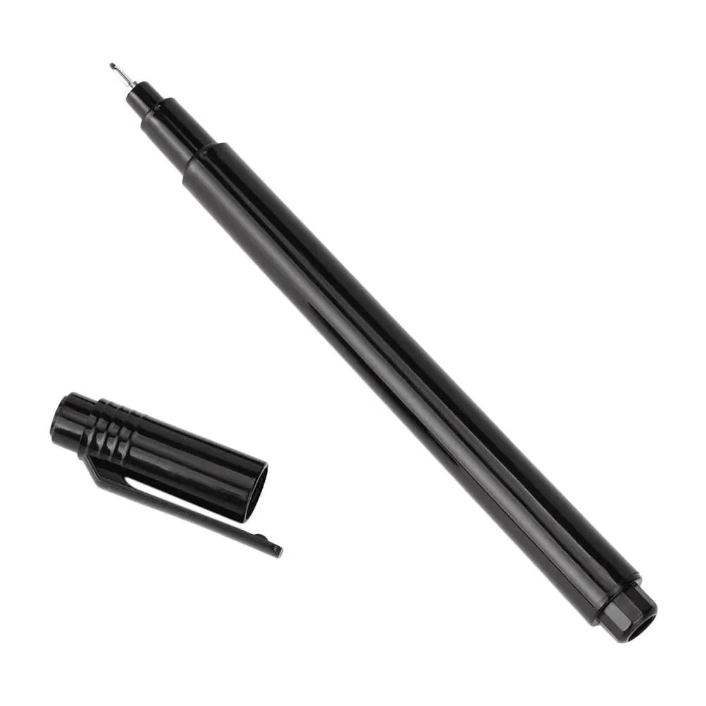 

1pc Black Nail Art For Manicure Salon Home Diy Decor Nail Art Painting Pen Manicure Black Pen Professional Personal Use