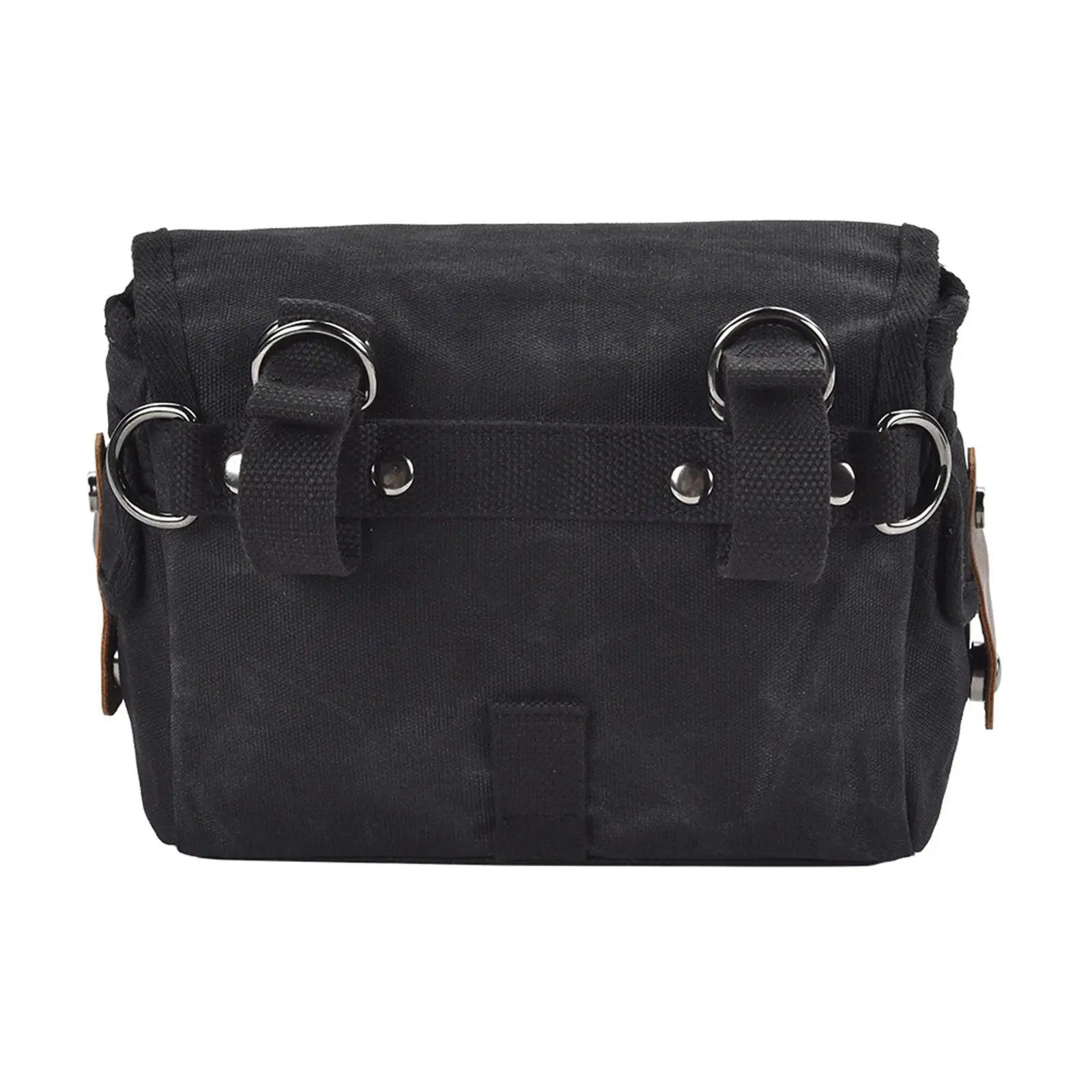 

Spacious Motorcycle Tool Bag Canvas Versatile Saddlebag Storage Detachable Accessory for Bike Touring