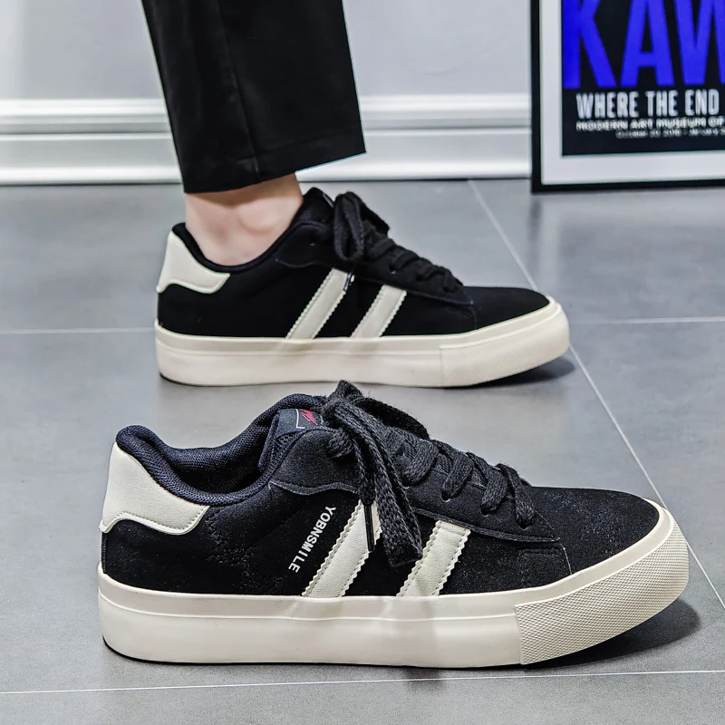 

2025 New Men's Board Shoes,sneakers,skate shoes,Casual Shoes Classic Cushioned Boost Breathable New Arrival Trendy Comfortable