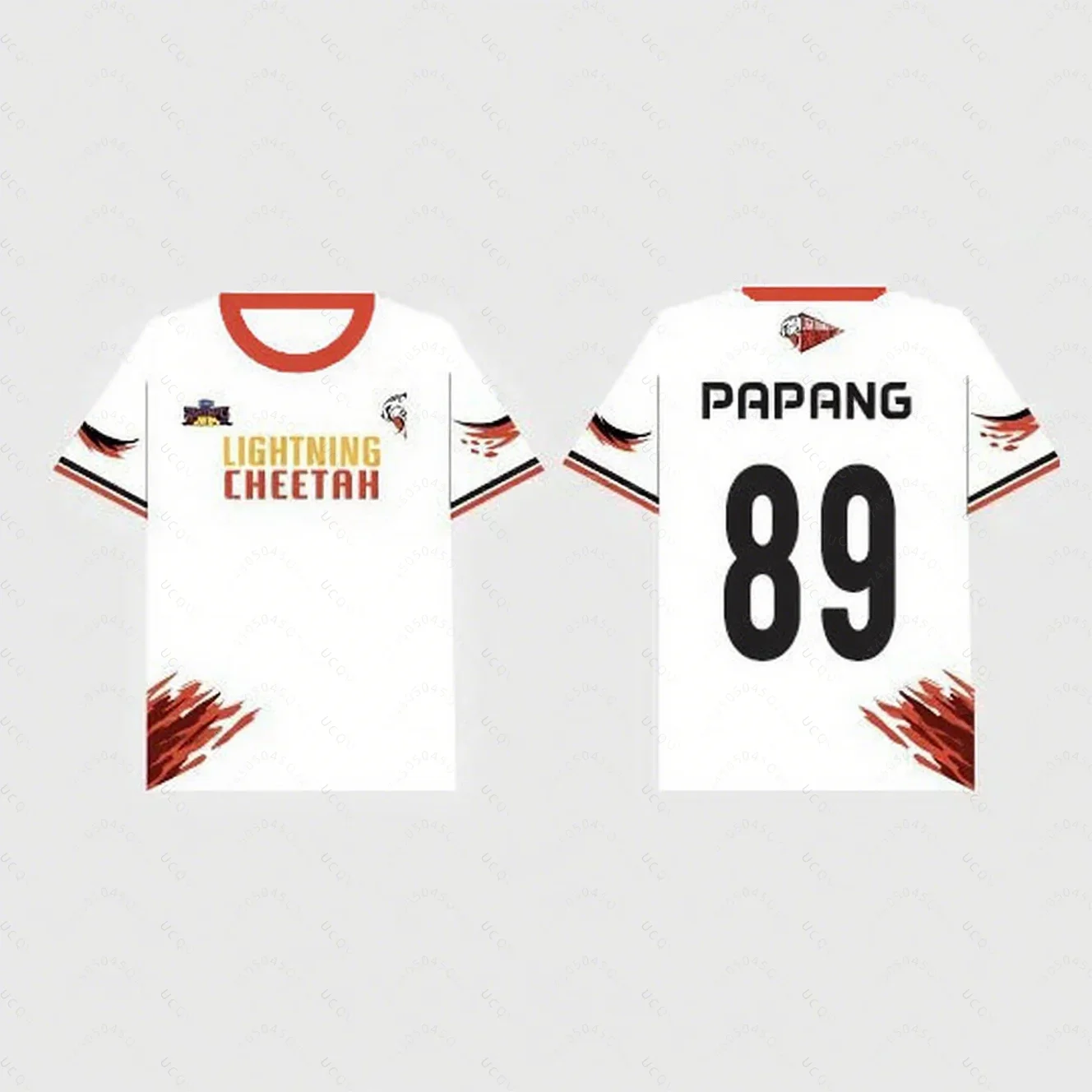 2025 Summer Round Neck Casual Thailand Men And Women Gmm Tv Sports Meeting Jerseys 3d Printed Short-Sleeved Red Team T-Shirts