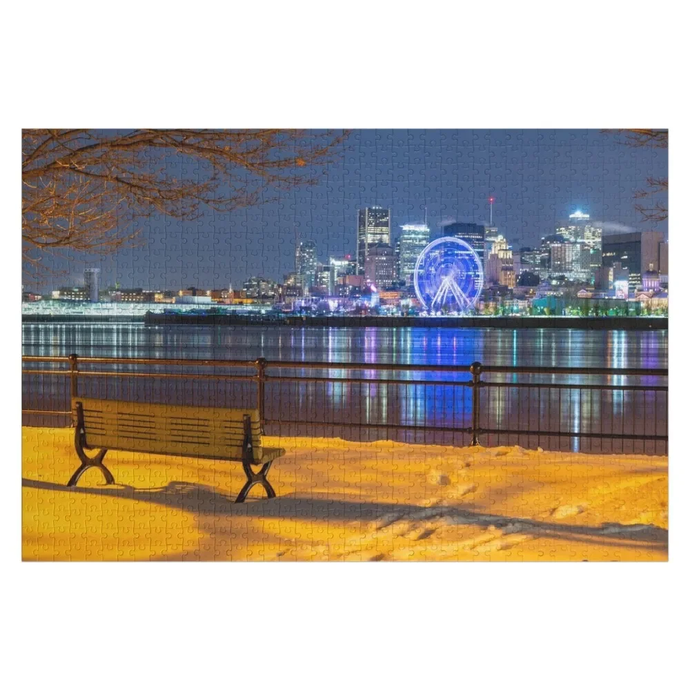

Winter Montreal view Jigsaw Puzzle Personalized Toy Custom Wooden Gift Wooden Decor Paintings Personalised Toys Puzzle