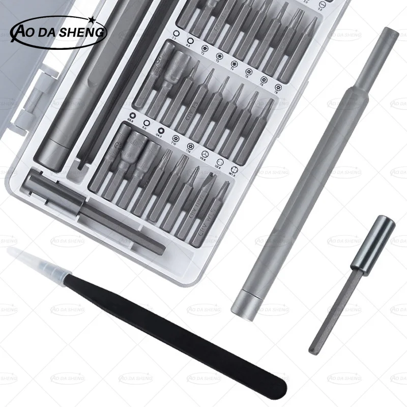 XMSJ 35 in 1 Multifunctional Precision Screwdriver Set Multi-purpose Precision Screwdriver Set for Phone Compture hand Tools