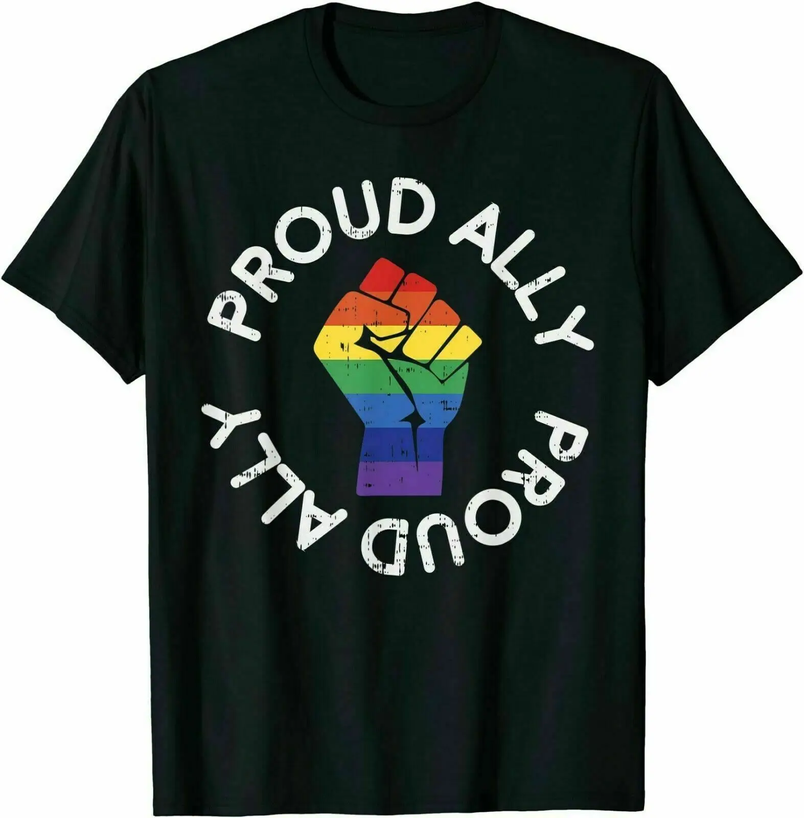 

Proud Gay Pride Lgbt Gay Lesbian Protest T-Shirt Funny Tee Gift Trend