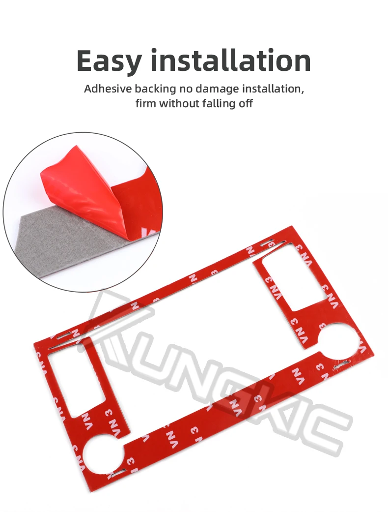 Echter, weicher Carbonfaser-Aufkleber für Seat Leon 2013 2014 2015 LHD RHD, Zierleiste für den Bildschirm der Mittelkonsole – Detail 8
