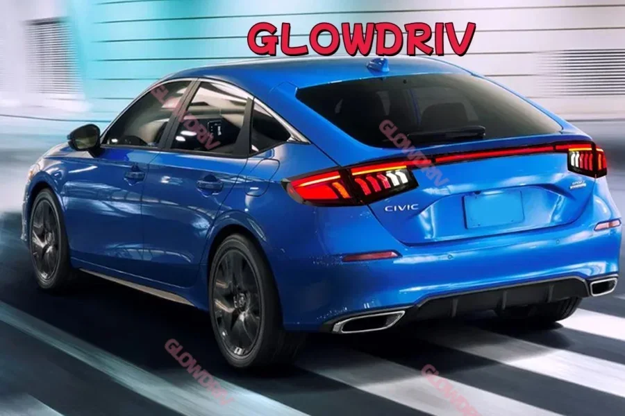 

Светодиодный задний фонарь для Honda Civic FL5 11-го поколения (2023-2025), комплект для модернизации задних фонарей