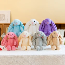 28cm Cute Bunny Rabbit Plush Toy Long Ear Soft Stuffed Doll Girls Kids Baby Toy Kawaii Animal Birthday Gifts 