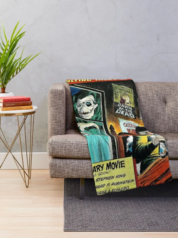 Creepshow Throw Blanket Winter beds anime Blankets